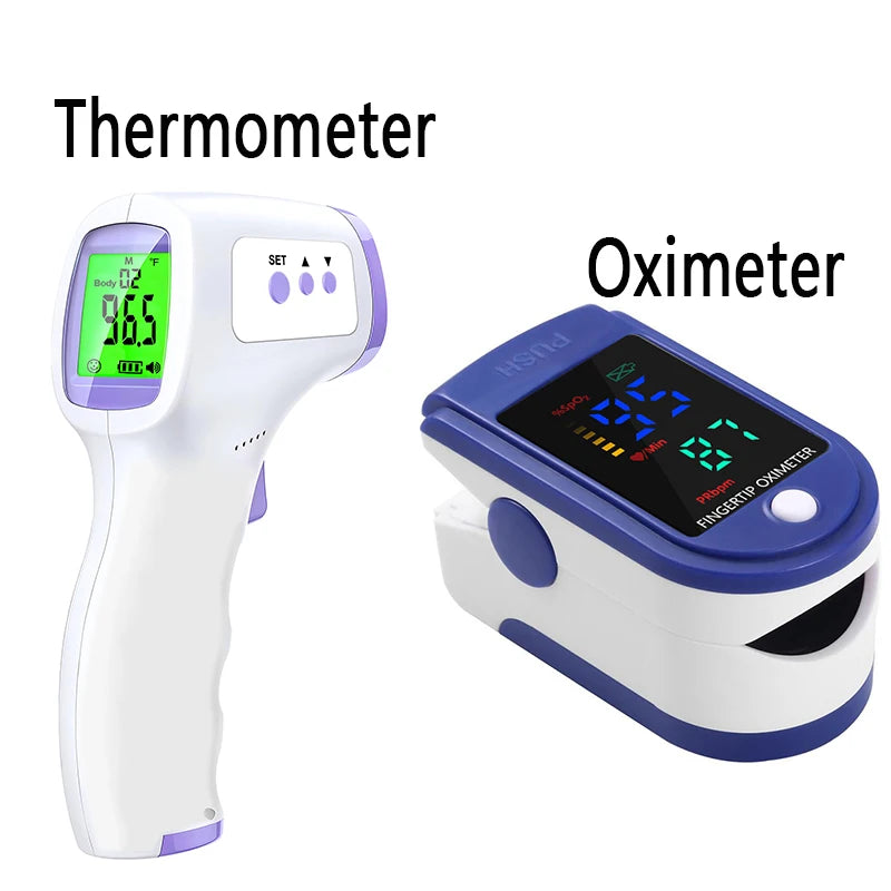 Digital Infrared Thermometer Forehead Body Non-Contact — CLEVI Paris