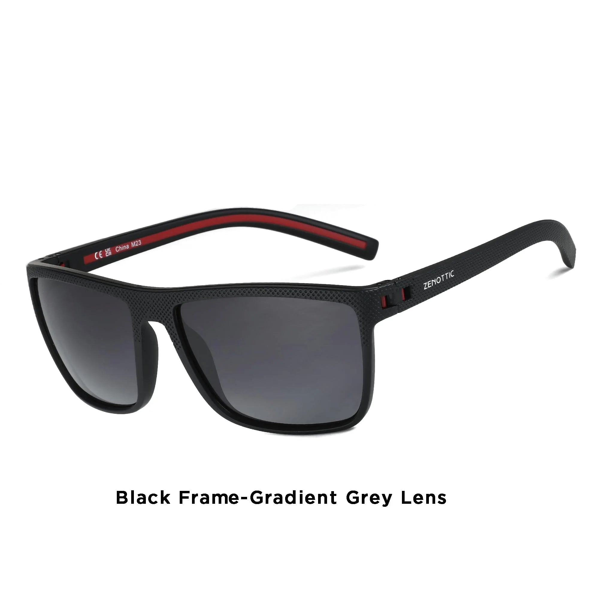 Lunettes de Soleil Carrées Polarisées TR90 UV400 Anti-Reflets Unisexe 23 Coloris – CLEVI Paris