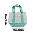 Tote Bag en Toile Minimaliste — Cabas Réutilisable, Bandoulière, 33x28cm, 4 Coloris | CLEVI Paris