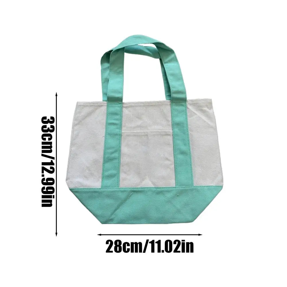 Tote Bag en Toile Minimaliste — Cabas Réutilisable, Bandoulière, 33x28cm, 4 Coloris | CLEVI Paris