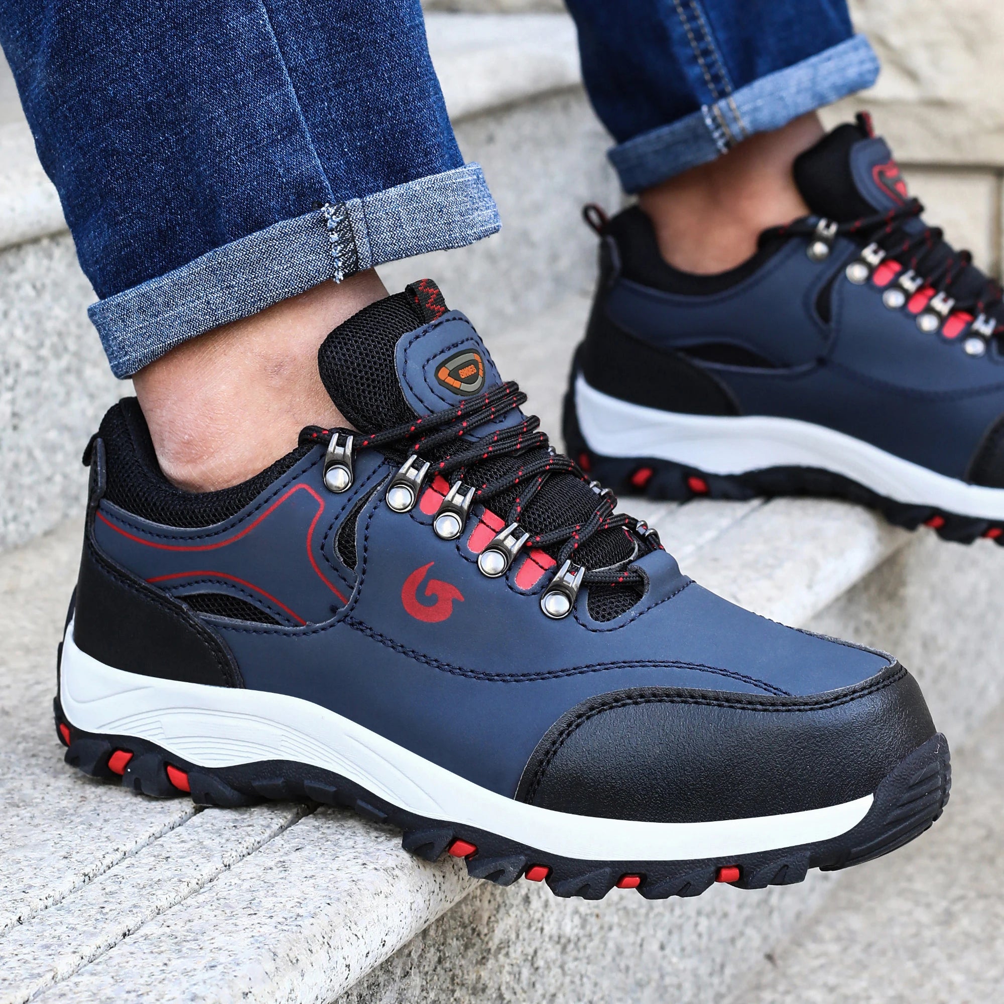 Chaussures Sécurité Homme Embout Acier Anti-Perforation Kevlar Légères | Chantier & Industrie EU 36-48
