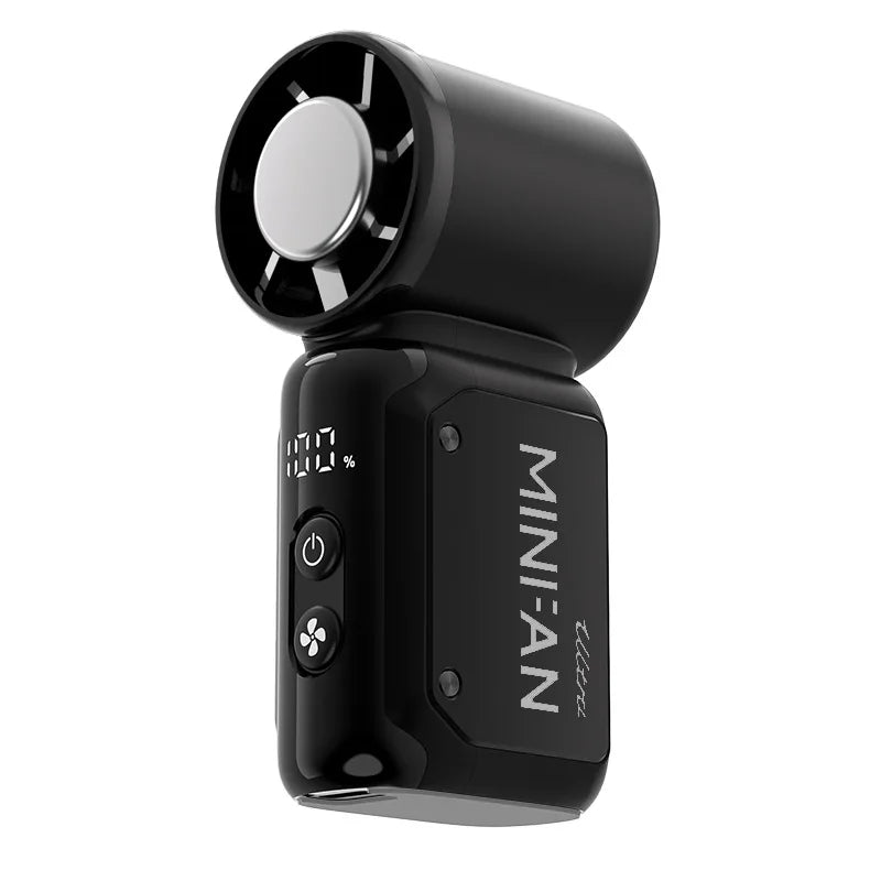 Mini ventilateur à main rechargeable 3600 mAh – CLEVI Paris