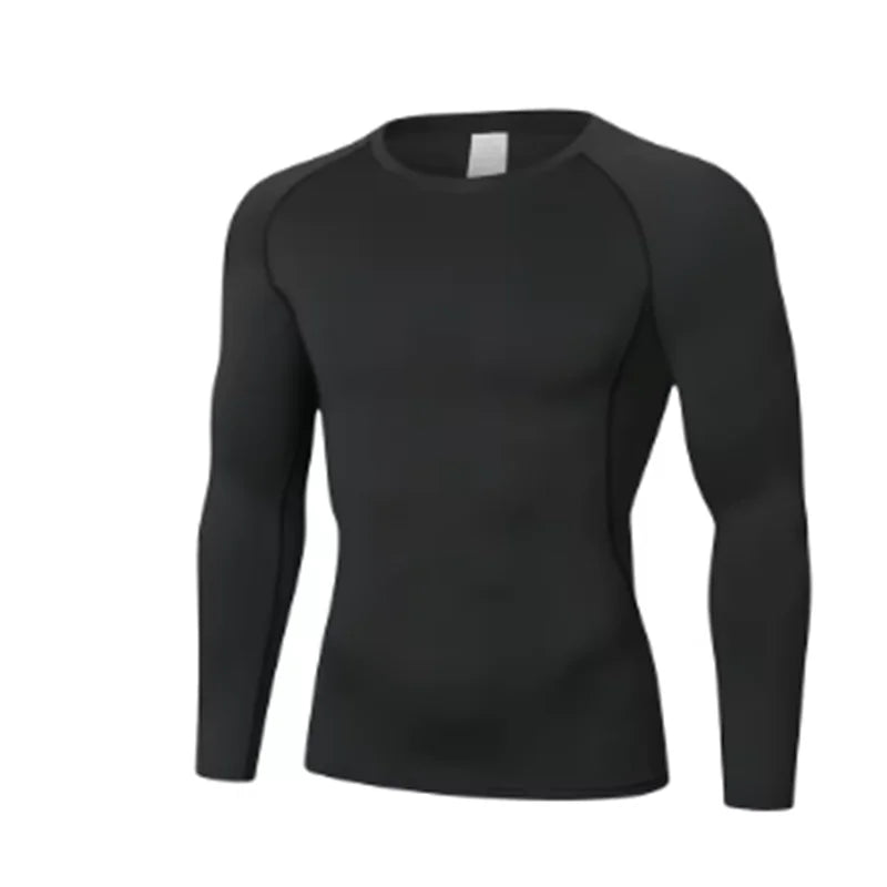 T-shirt Sport Compression Homme | Running, Fitness & Gym, Polyester Séchage Rapide – CLEVI Paris