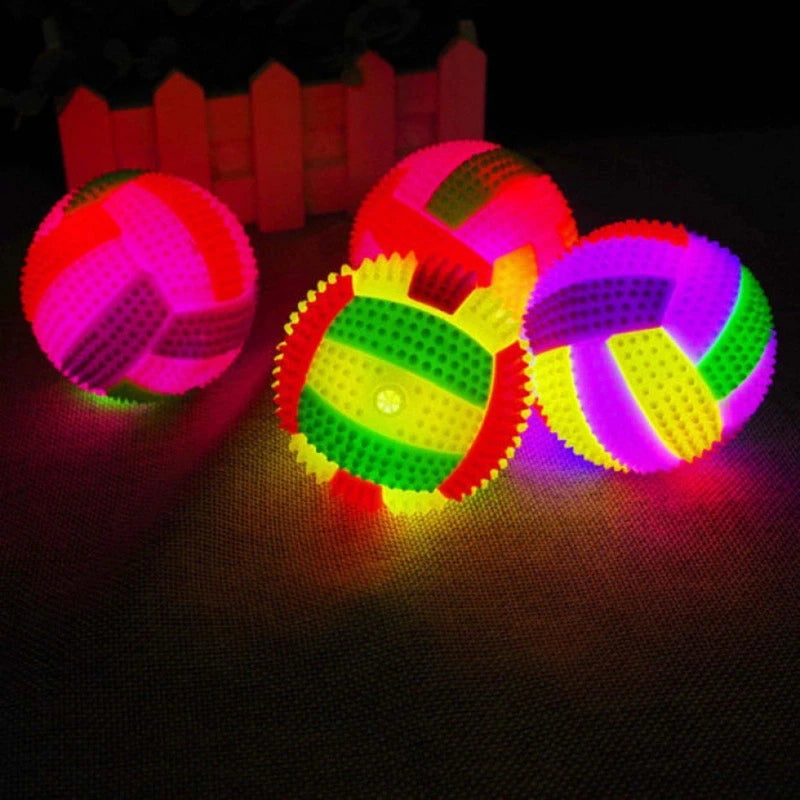 Balle lumineuse pour chien en caoutchouc – CLEVI Paris