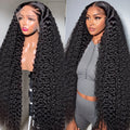 Perruque Deep Wave HD Lace Frontal Remy Naturelle Femme – CLEVI Paris