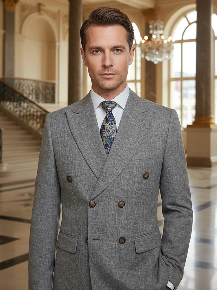 Costume homme élégant 2 pièces – CLEVI Paris