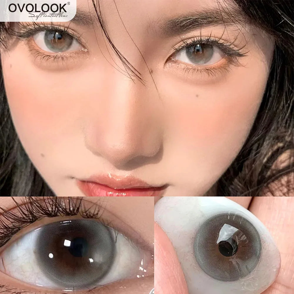 Lentilles de Contact Colorées OVOLOOK – Série Bubble | 10 Couleurs disponibles