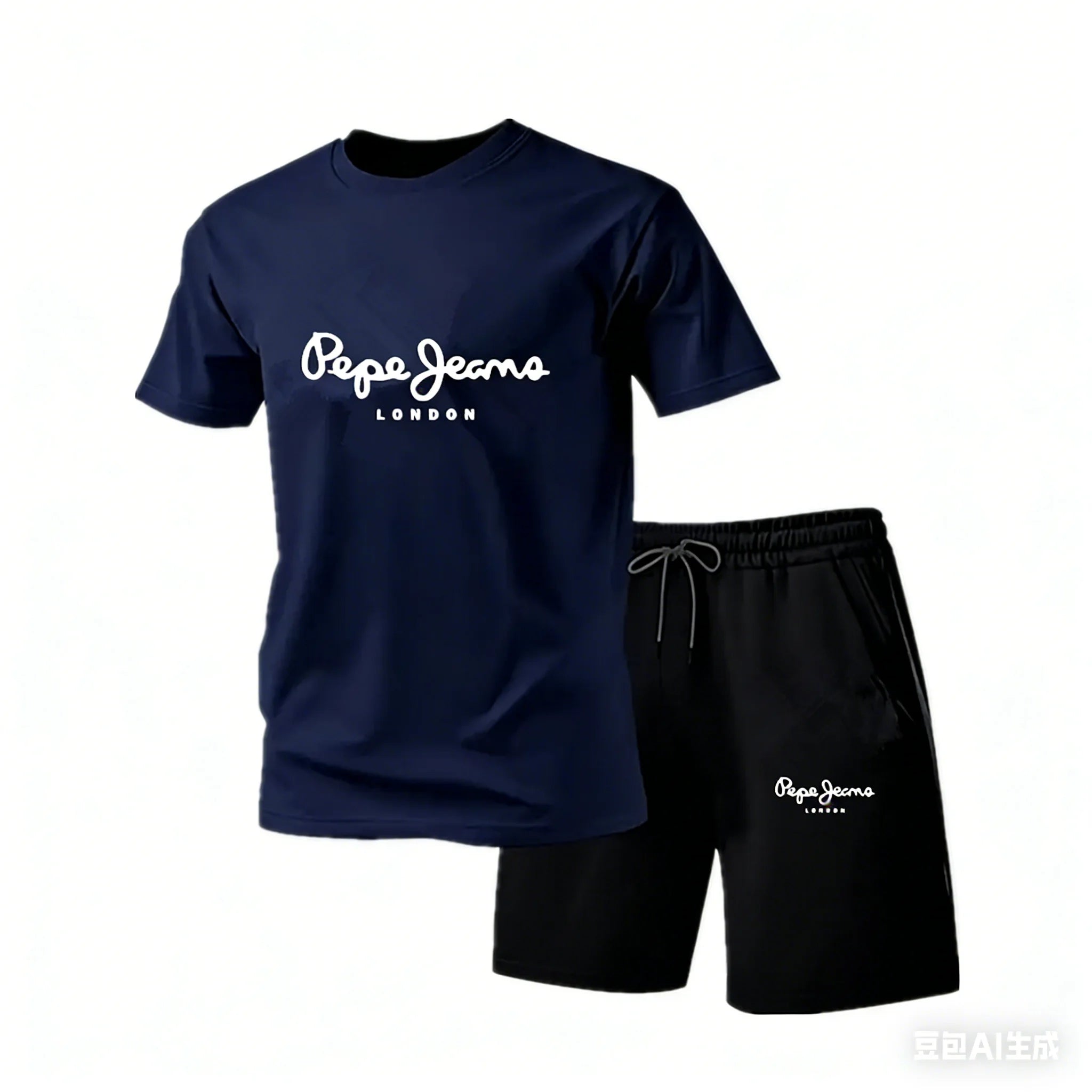 Ensemble 2 Pièces Homme T-Shirt + Short Sport Séchage Rapide Respirant – CLEVI Paris