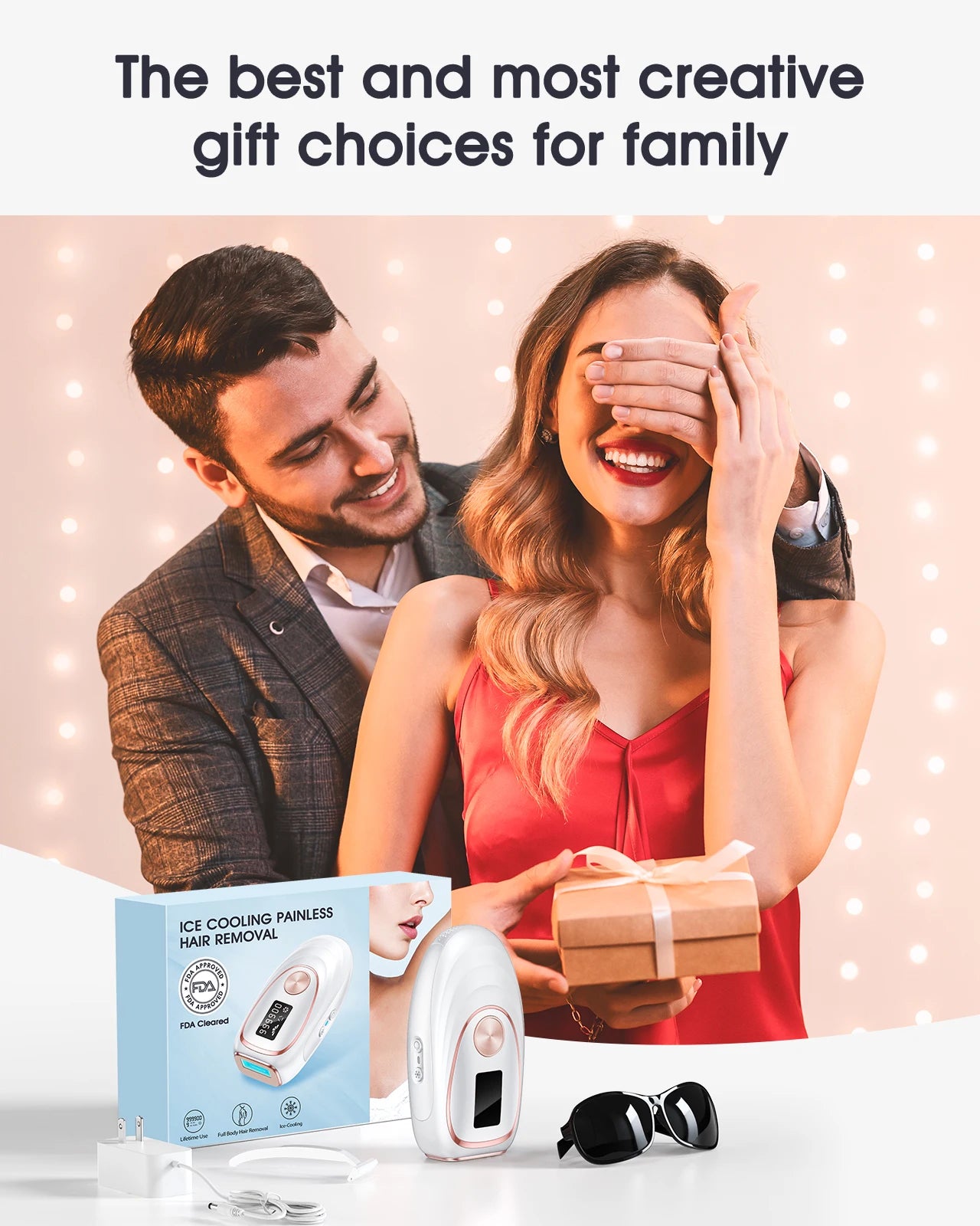 Épilateur IPL LYSMOSKI Refroidissement Cryo 5 Niveaux Épilation Permanente Visage & Corps – CLEVI Paris