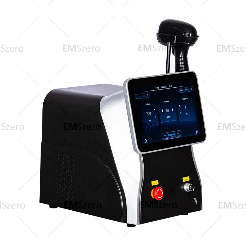 Machine Laser Diode Soprano FAC 4500W–5000W 3 Longueurs d’Onde 755/808/1064nm Épilation Permanente Sans Douleur – CLEVI Paris
