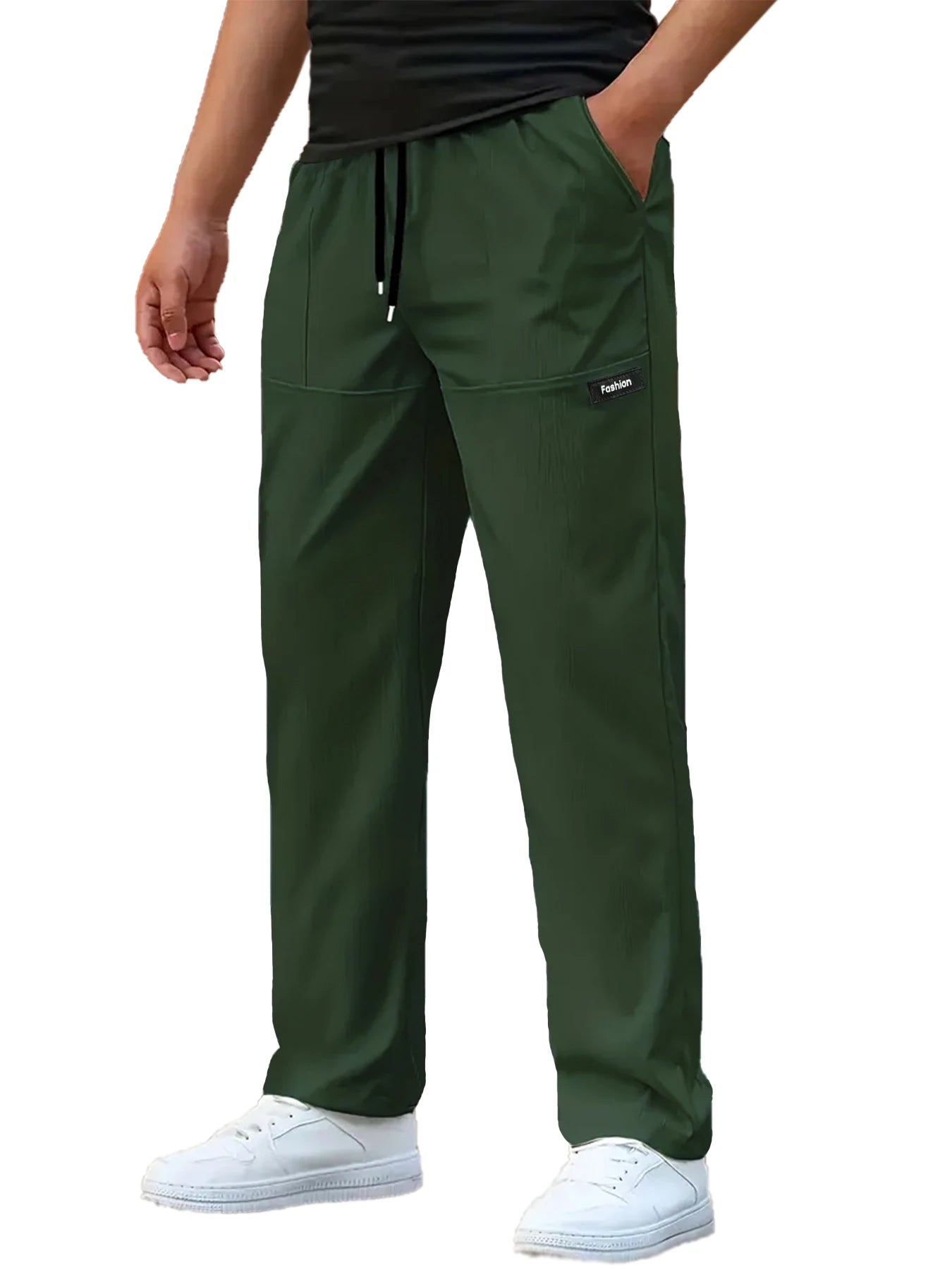 Pantalon Jogger Homme Léger Casual Bleu Marine Blanc Vert Beige Noir – Tailles S-3XL – CLEVI Paris