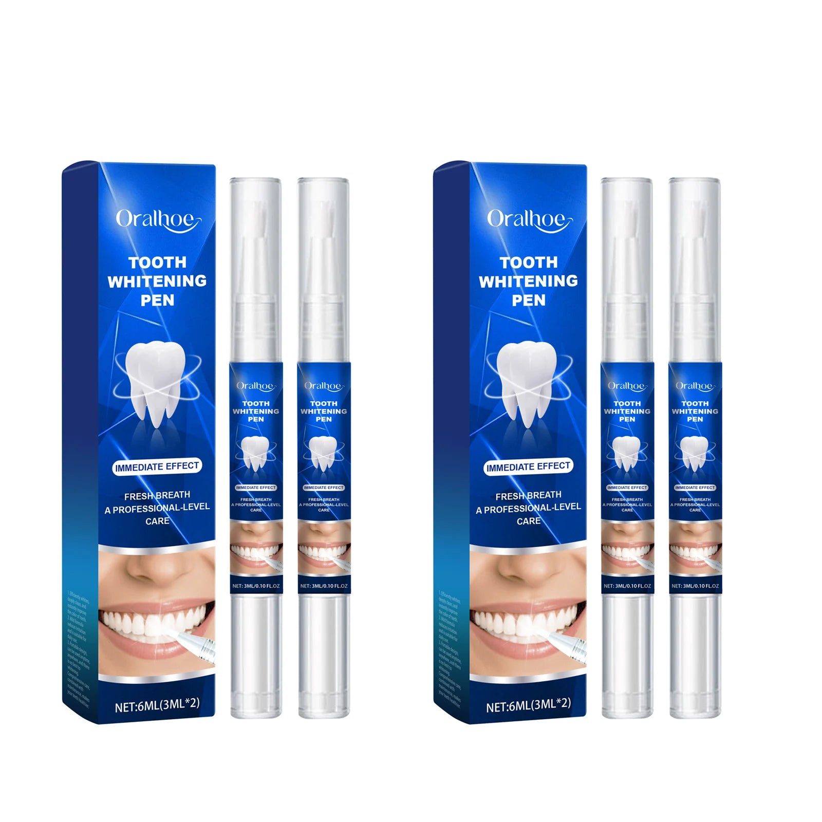 Stylo Blanchissant Dents aux Plantes – Efface les Taches, Haleine Fraîche & Sourire Éclatant