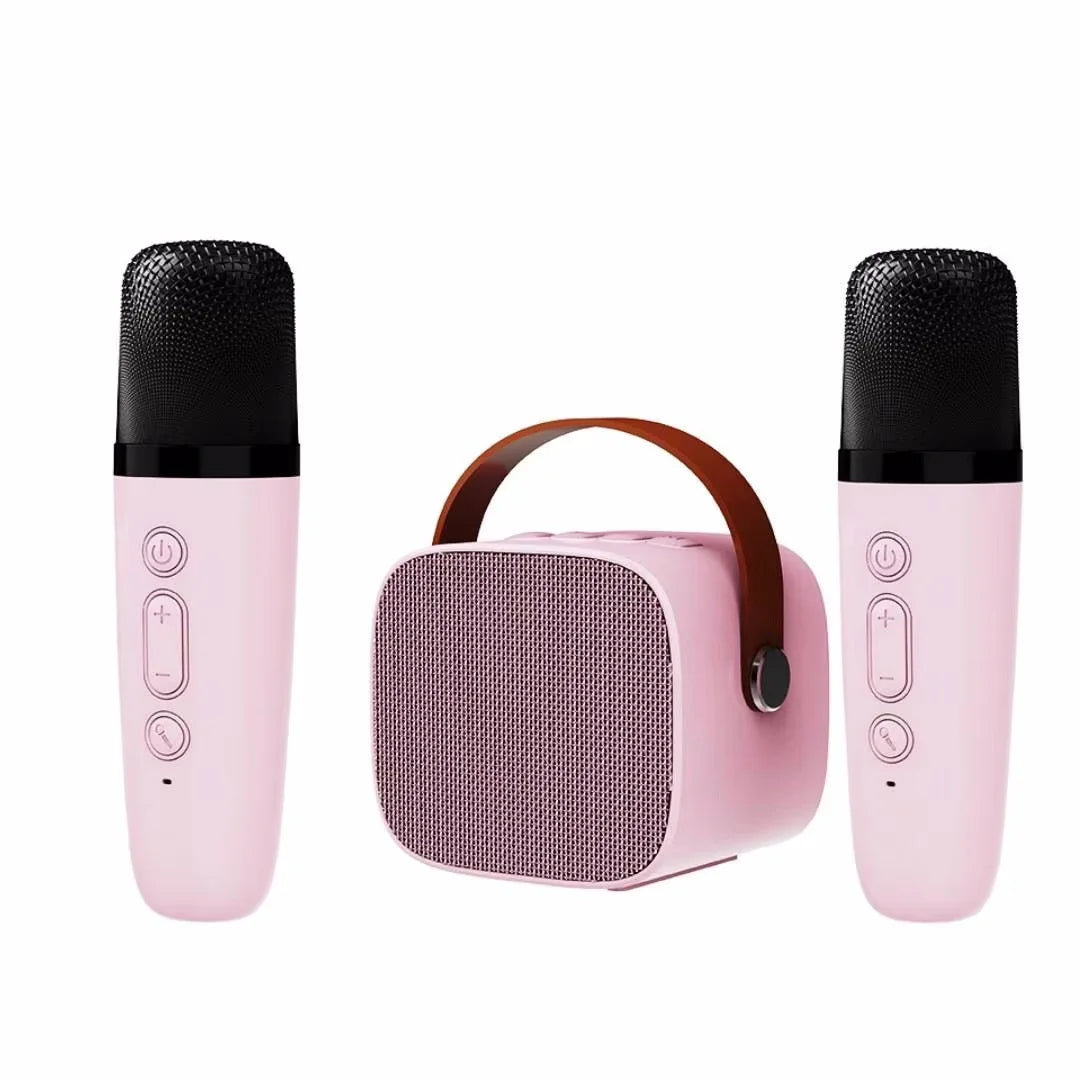 Machine Karaoké Portable Bluetooth 5.0 Micro Sans Fil Enfants & Adultes – CLEVI Paris