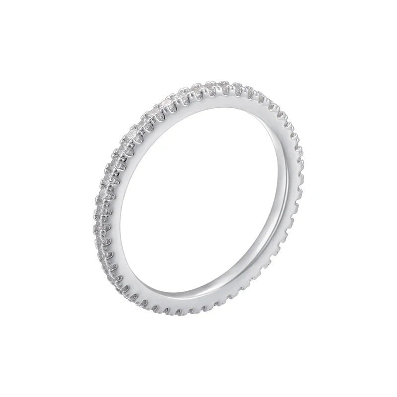 Bague Couple ZHUKOU Style Coréen Pierre CZ Plaqué Or 18K Unisexe Tailles 6-7-8 – CLEVI Paris