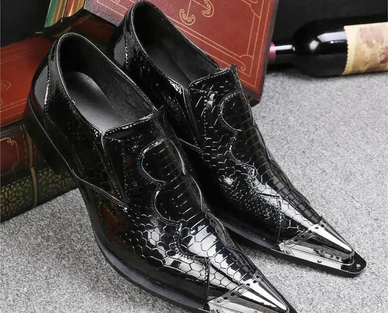Loafers Luxe Homme Cuir Véritable Spikes Argentés & Dorés Slip-On – 14 Coloris, Tailles EU37-48 – CLEVI Paris