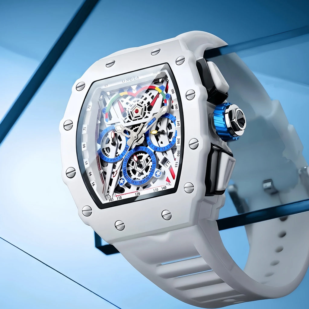 Montre Homme ONOLA Chronographe Quartz Multifonction – CLEVI Paris
