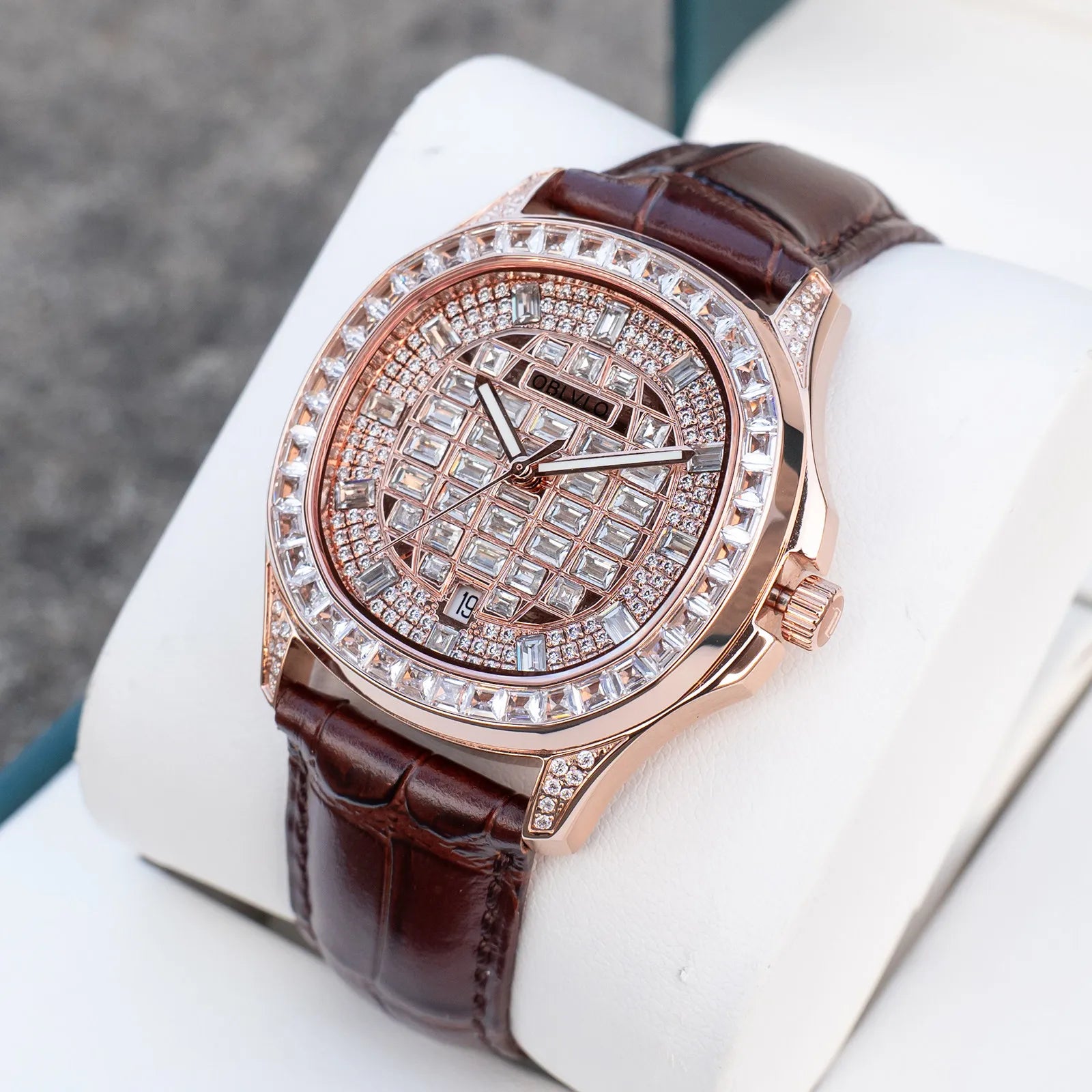 Montre Homme Automatique LOBINNI FM-DSL – Miyota 8215 Verre Saphir Étanche 5 Bars – CLEVI Paris