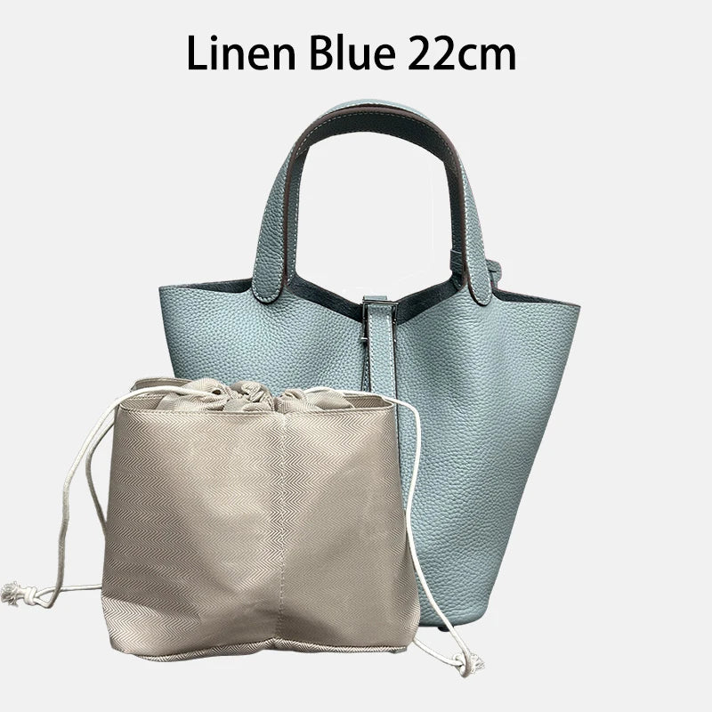 Sac Seau Femme Cuir Véritable Vache 2 Tailles 50+ Coloris Quincaillerie Argentée ou Dorée – CLEVI Paris