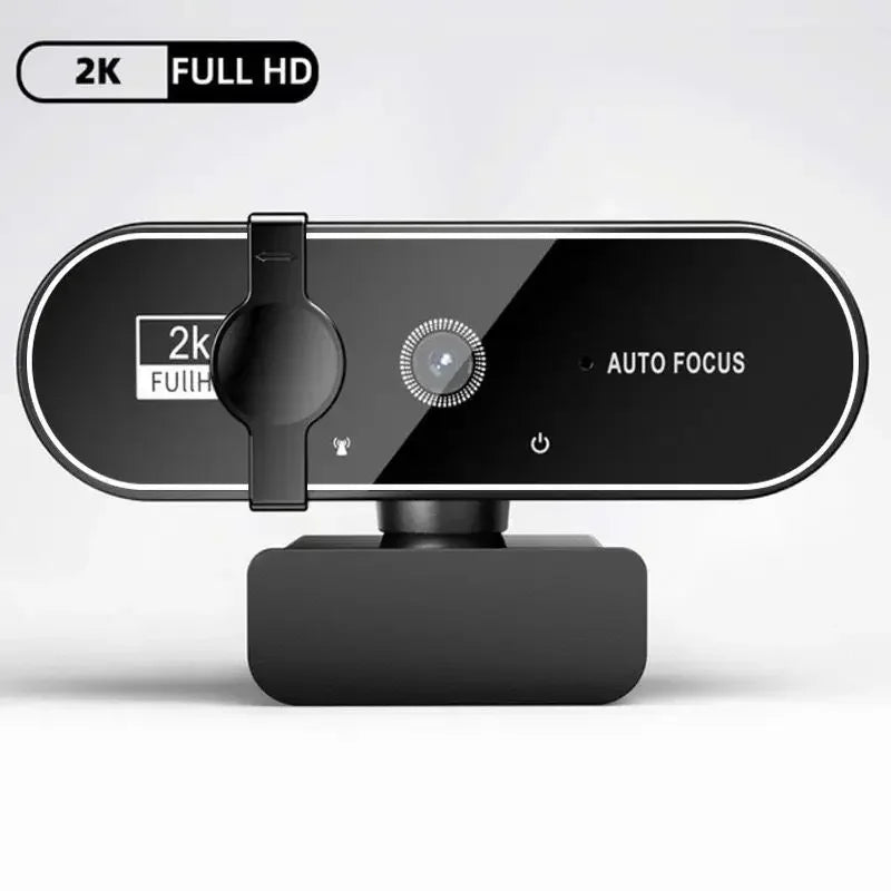 Webcam EOENKK 4K Autofocus – Micro Intégré, Fill-in Optionnel, USB Plug-and-Play, PC & Laptop, Streaming & Visio – CLEVI Paris