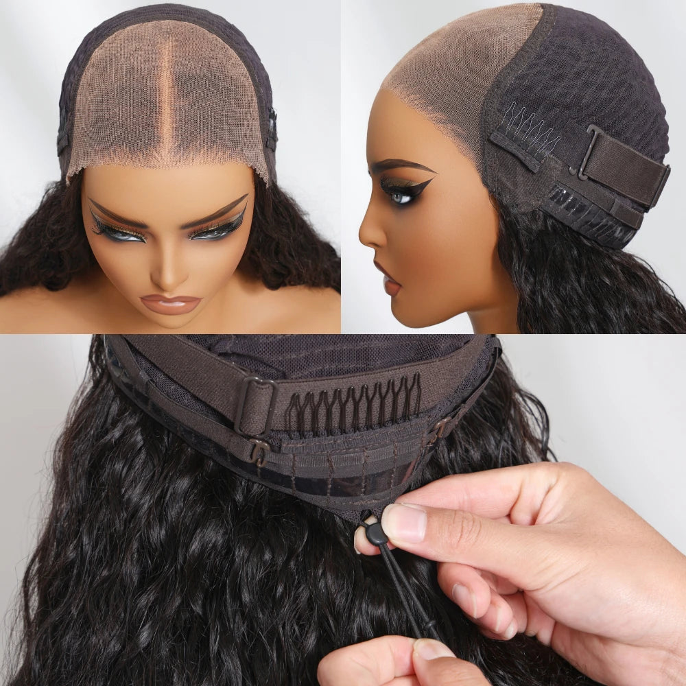 Perruque Body Wave blonde 7x5/13x4 – CLEVI Paris