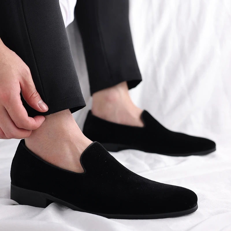 Mocassins Homme Slip-On Bout Rond – CLEVI Paris