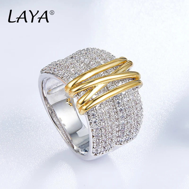 Bague Argent 925 Zircon Multi-Rangs – CLEVI Paris