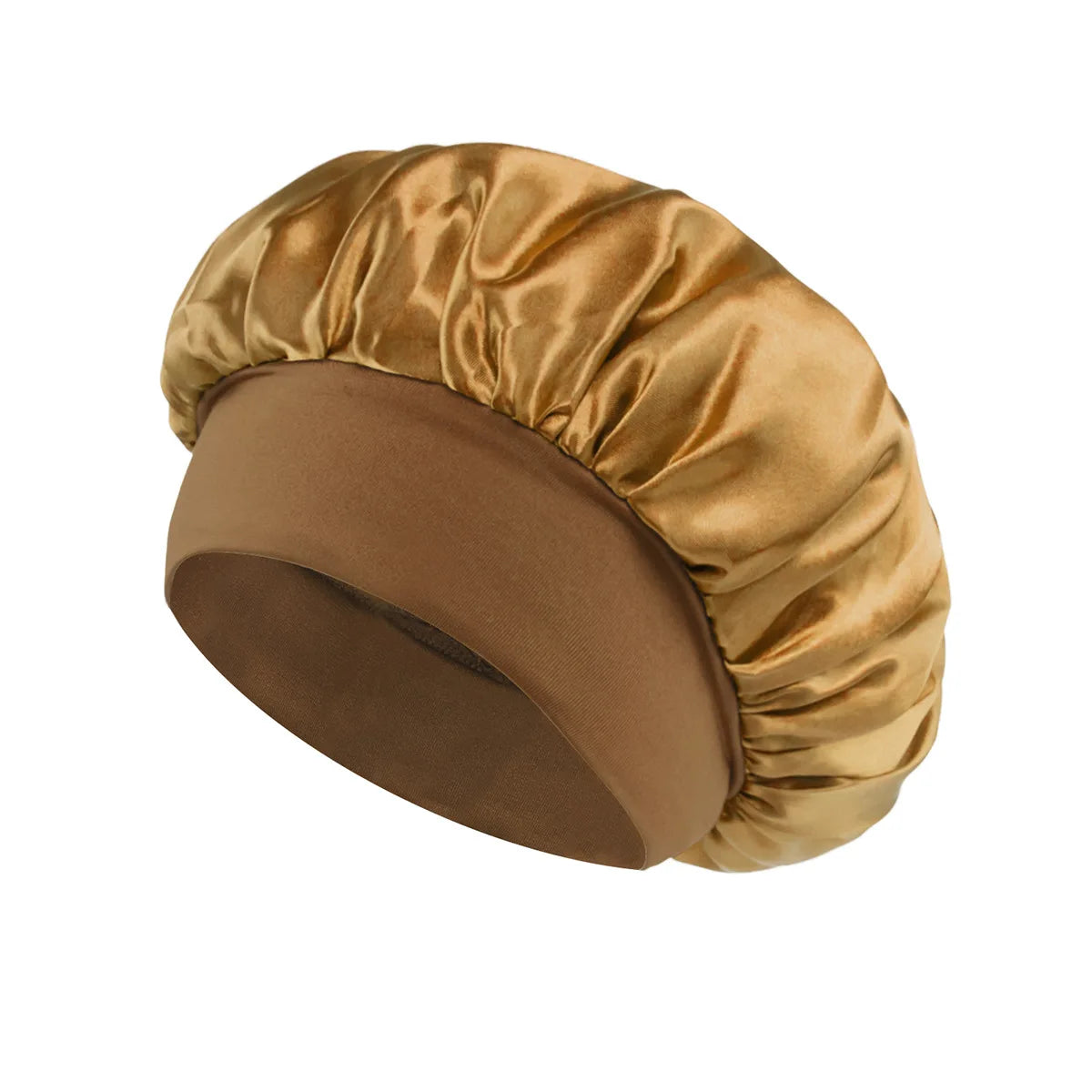 Bonnet de Nuit en Soie Satin Taille Universelle — CLEVI Paris