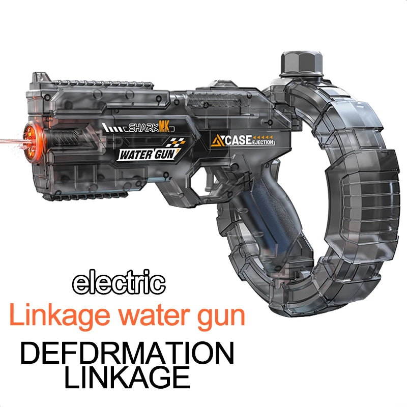 Pistolet à Eau Électrique Puissant – Rechargeable, Aspiration Auto, Adultes & Enfants – CLEVI Paris
