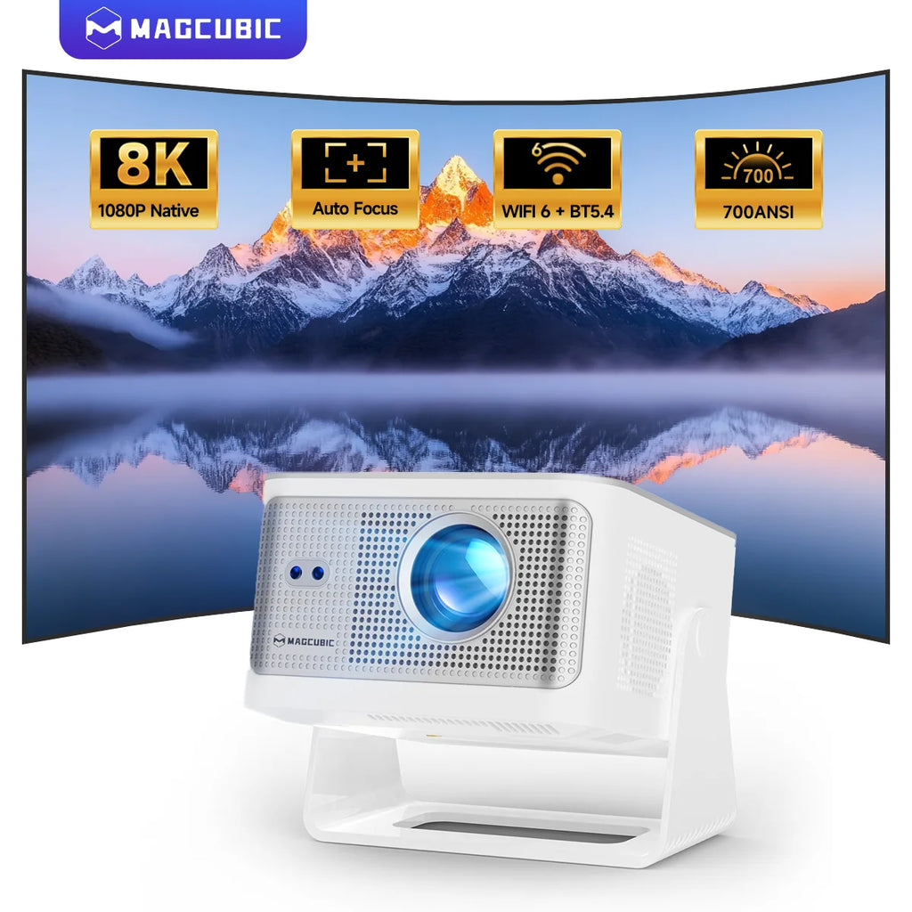 Magcubic HY350 Max Projecteur Android 14 1080P 8K 900 ANSI Autofocus WiFi 6 BT 5.4 Son 15W H726 – CLEVI Paris