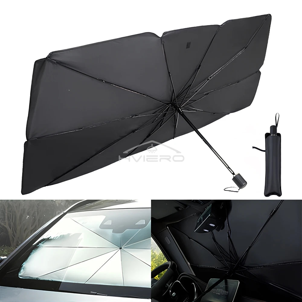 Pare-Soleil Voiture Pare-Brise Pliable Anti-UV — CLEVI Paris