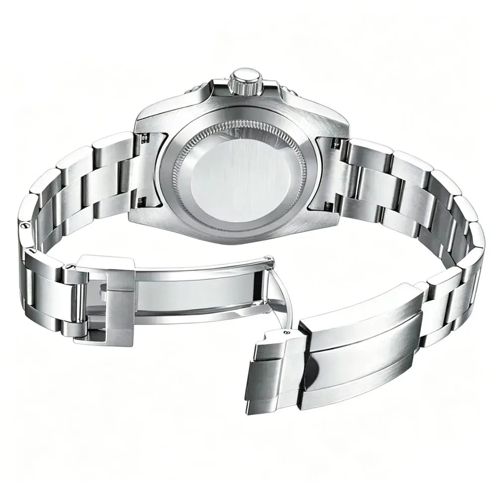Montre Automatique Homme NH35 Diver Saphir Lumineux Étanche 100m – CLEVI Paris