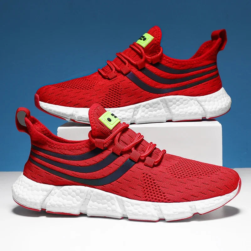 Baskets Unisexe Légères Respirantes – Semelle Antidérapante TPR Running Marche Sport Casual Pointures 36–46 – CLEVI Paris