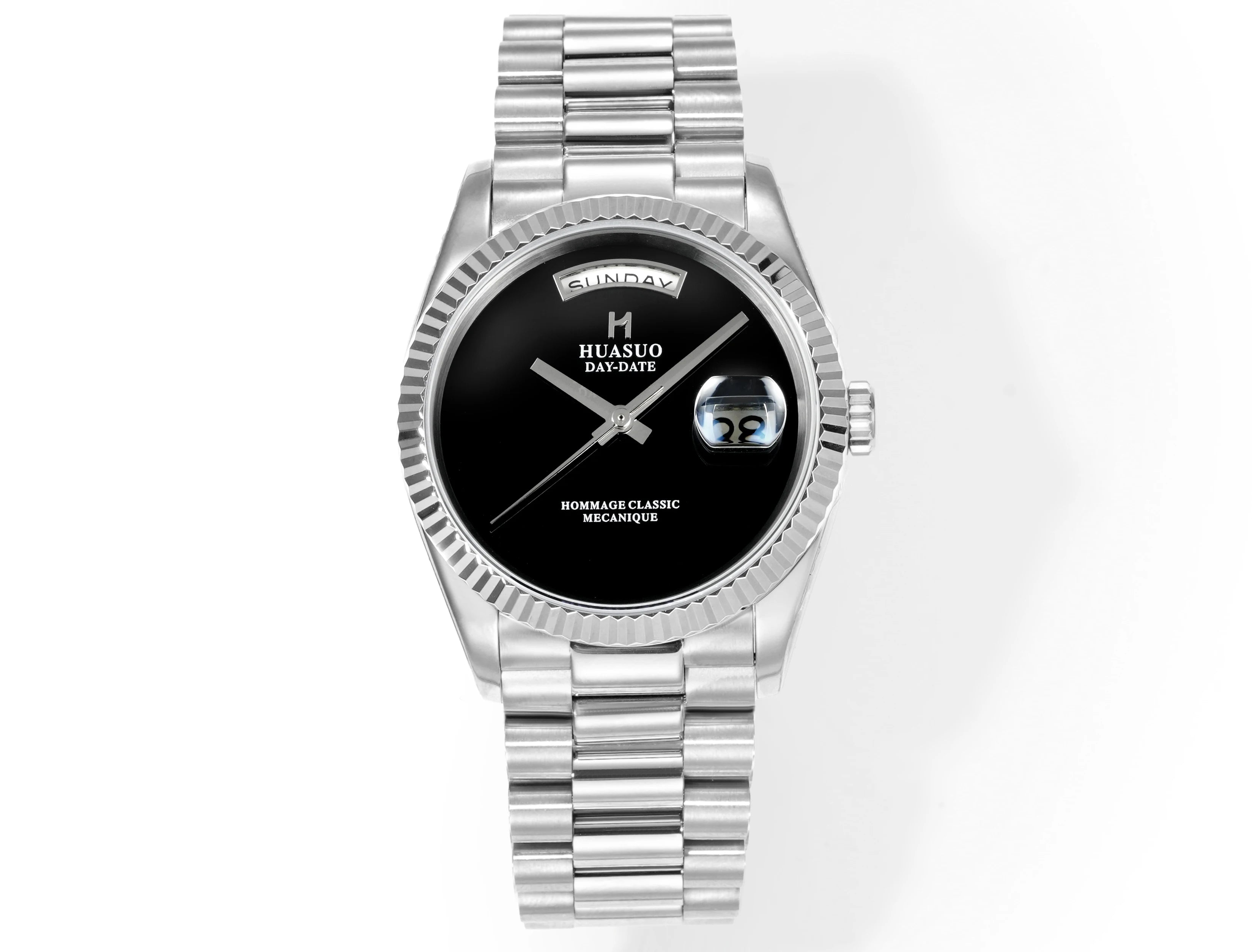 Montre Homme Automatique Cadran Laqué Artisanal Huasuo – CLEVI Paris