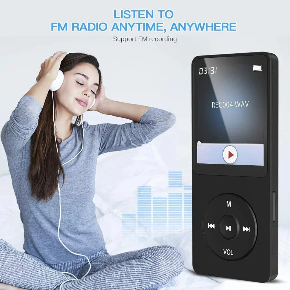 H96 MAX Lecteur MP3 Bluetooth 5.4 USB-C Écran 1,8" FLAC TF 128Go FM Sport – CLEVI Paris