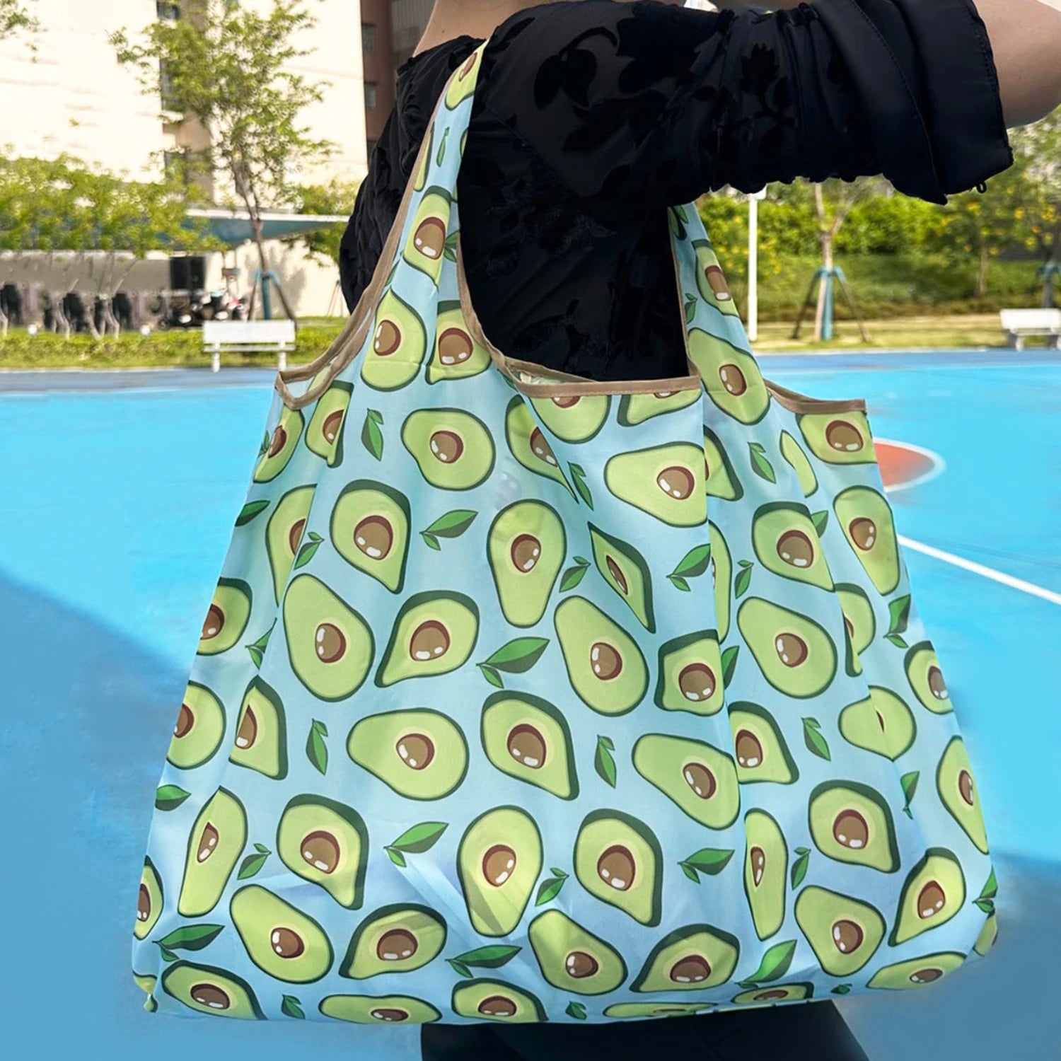 Tote Bag Polyester Grande Capacité | Sac Cabas Léger Pliable 25 Coloris – CLEVI Paris