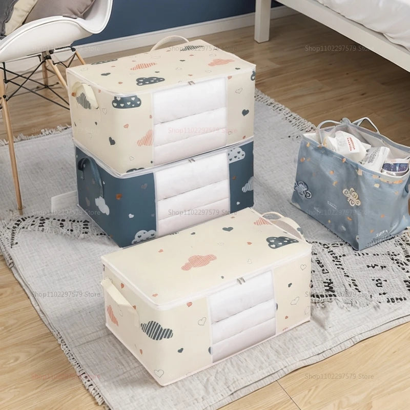 Sac de Rangement Grande Capacité Anti-Poussière avec Poignées — CLEVI Paris