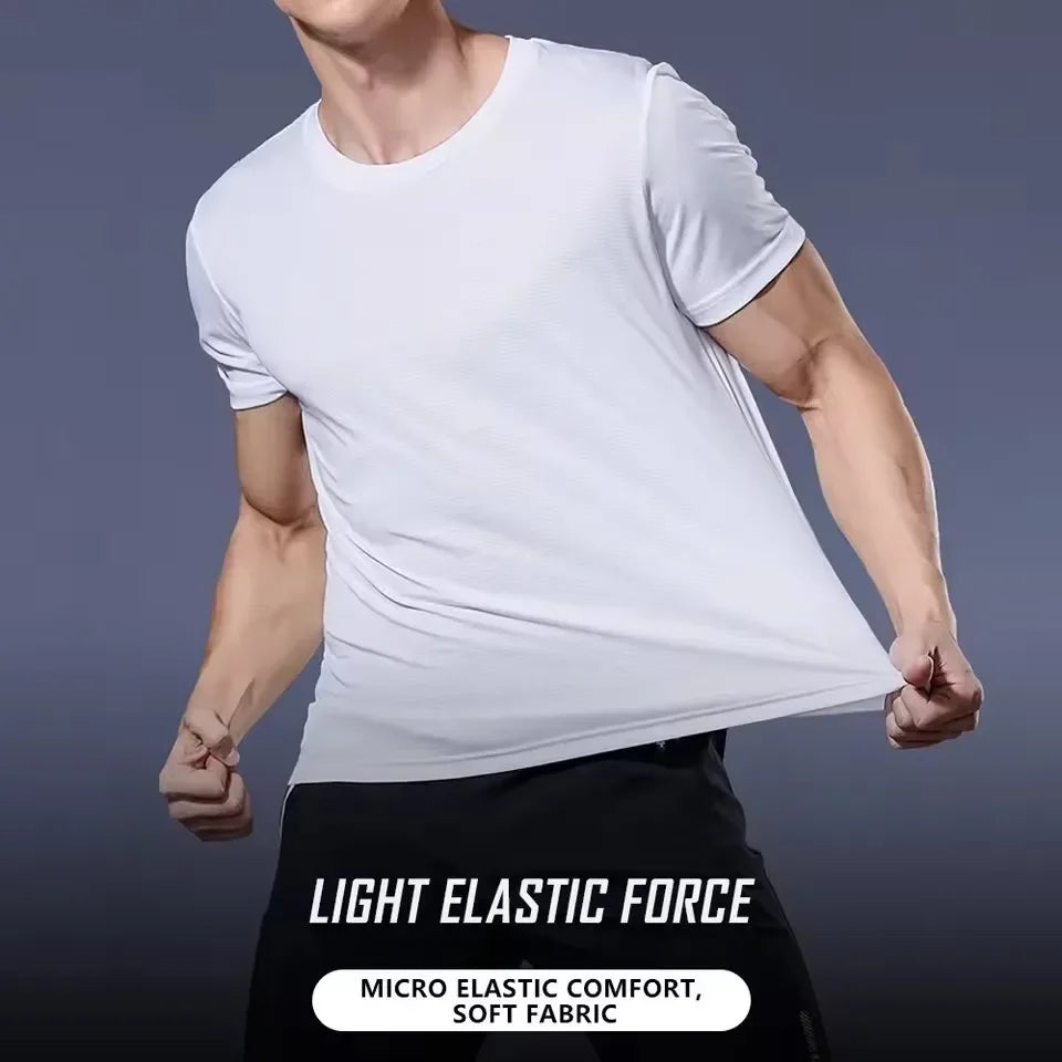 T-Shirt Sport Homme Séchage Rapide – Fitness & Running