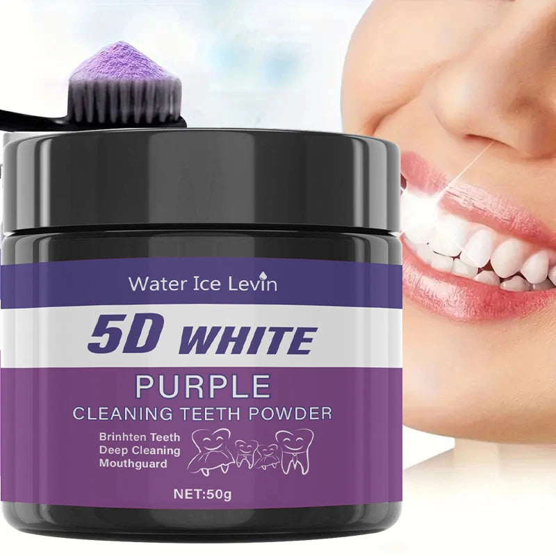 Poudre Dentifrice Blanchissante 5D — Charbon Actif & Fraîcheur Menthe | CLEVI Paris
