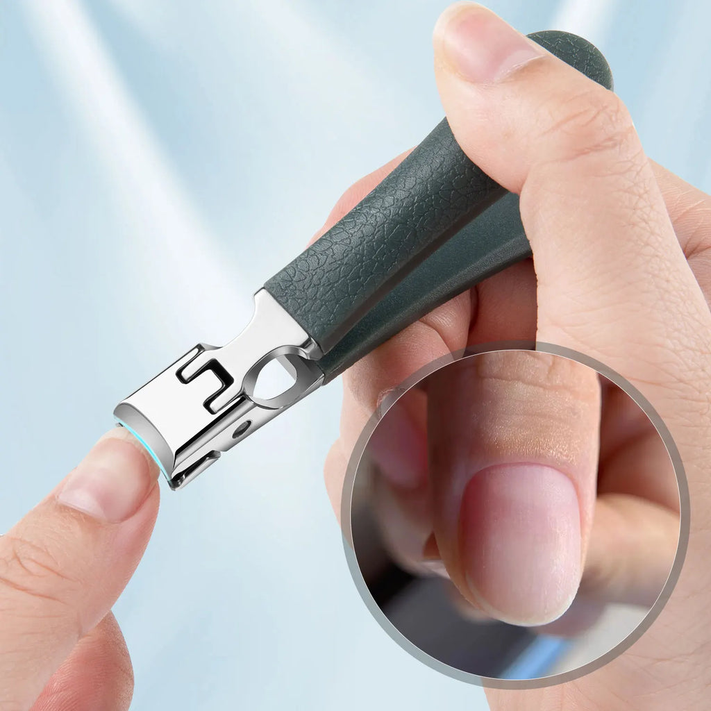 Coupe-Ongles Grande Ouverture | Acier Inoxydable, Ongles Épais, Unisexe – CLEVI Paris