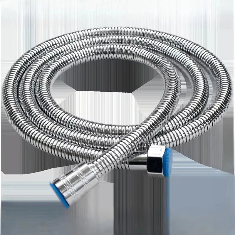 Tuyau de Douche Inox 1,5m Anti-Torsion Haute Pression — CLEVI Paris