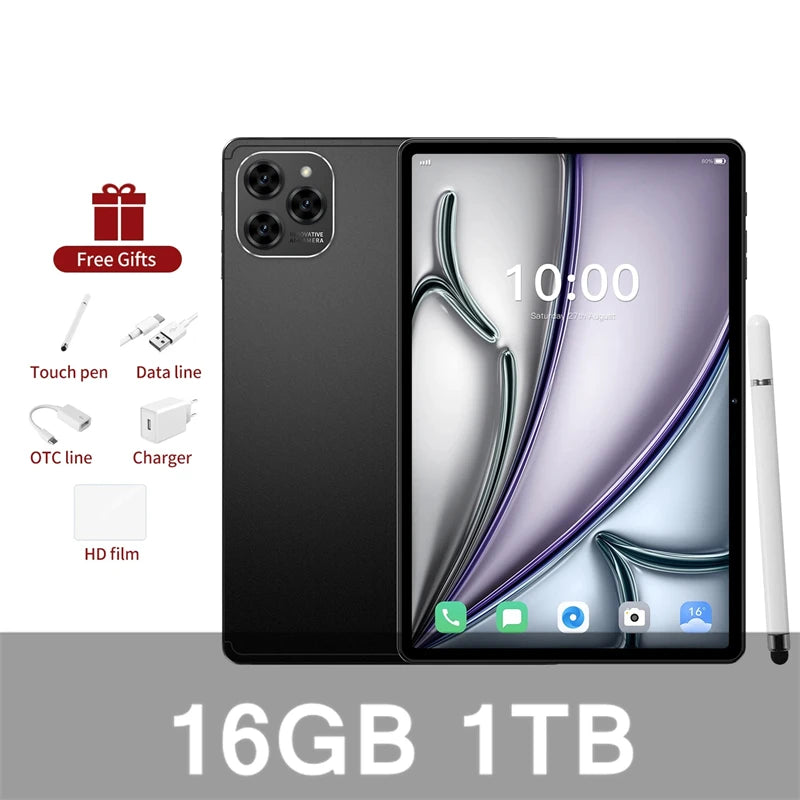 Tablette K-Touch 16 Pro 10,1" Android 5G – 10000mAh | Double SIM | Version Globale