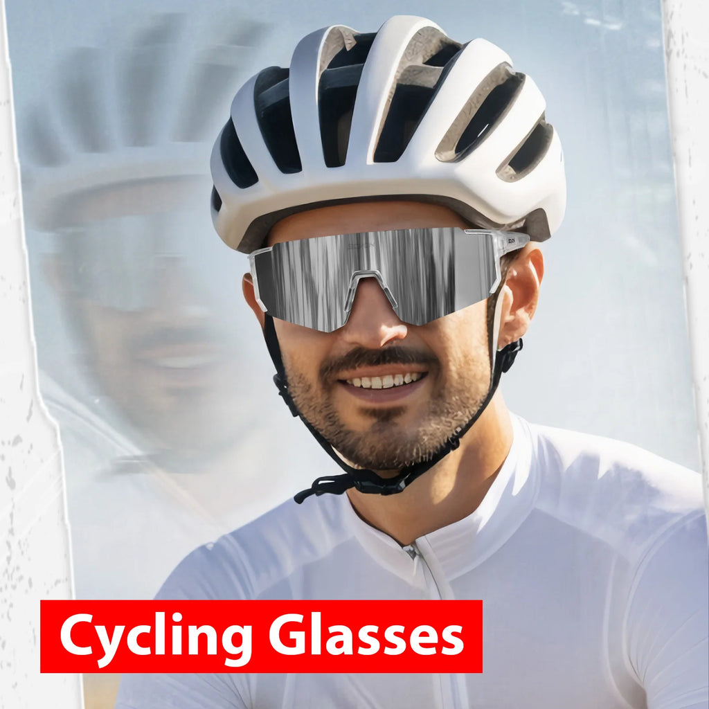 Lunettes de Cyclisme UV400 – Sport & Vélo Homme Femme