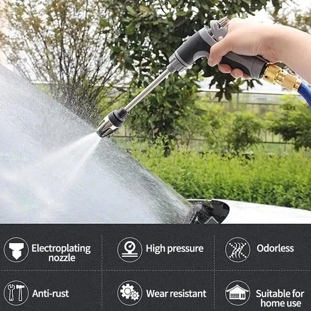 Lance d'Arrosage Haute Pression Multifonction — Lavage Voiture & Jardin — CLEVI Paris