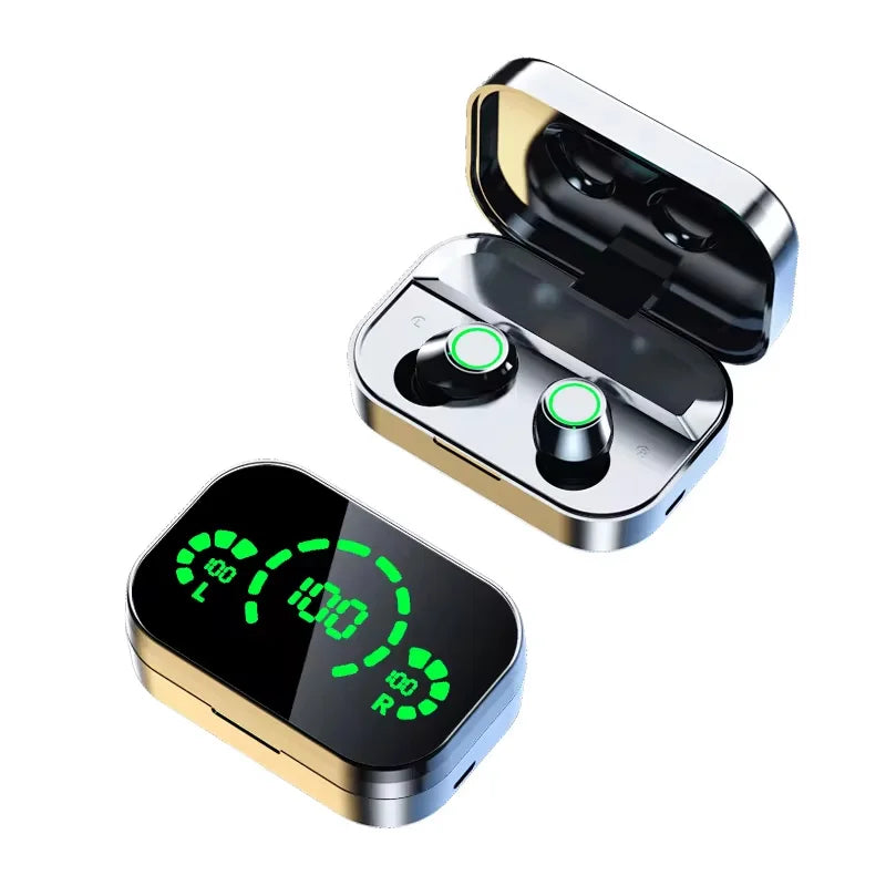 Écouteurs TWS YD03 Bluetooth 5.3 ANC HiFi 13mm Tactile 8h Étanche Affichage Boîte Sport – CLEVI Paris