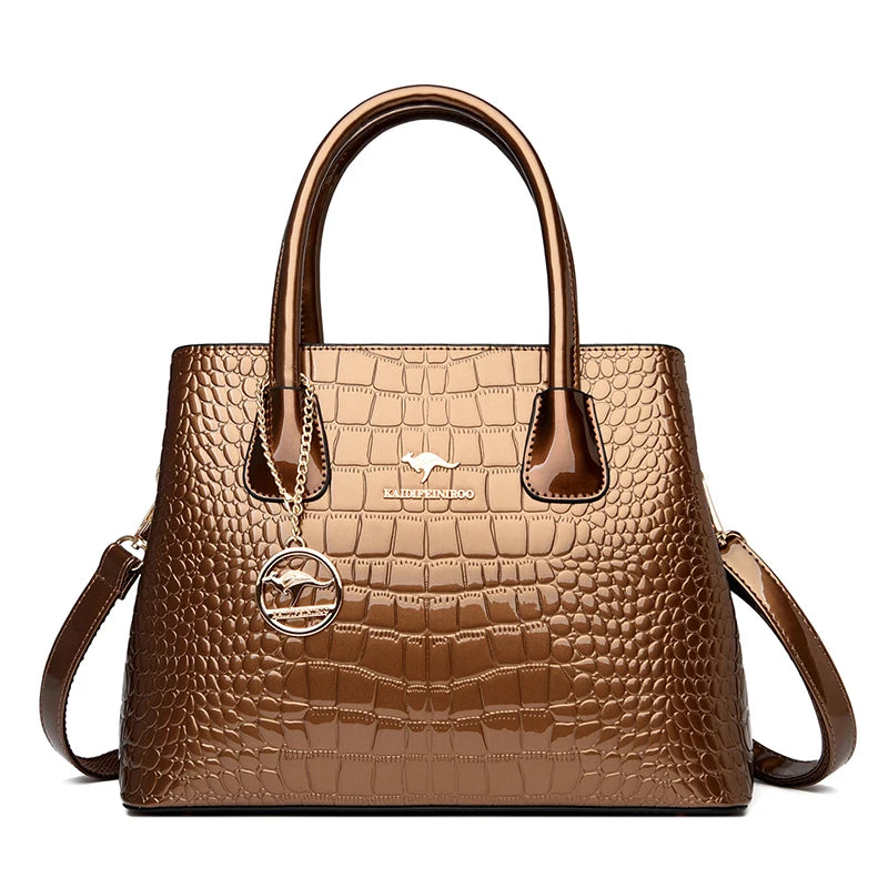 Sac bandoulière femme verni Lanyibaige – CLEVI Paris