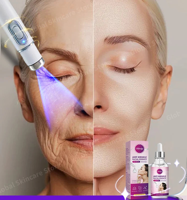 Kit Stylo Applicateur & Sérum Anti-Rides Visage | Essence Anti-Wrinkle | Unisexe – CLEVI Paris