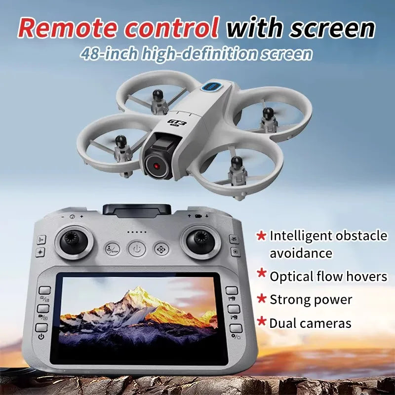 Drone GT3 MAX Double Caméra 6K/8K GPS WiFi FPV – Objectif 180° Évitement Obstacles Retour Auto 20 Min – CLEVI Paris