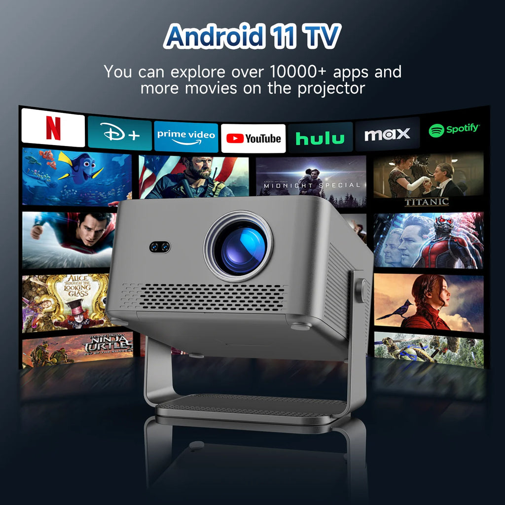 Magcubic HY450GTV Vidéoprojecteur Google TV 1080P HDR10 1100 ANSI Autofocus WiFi – CLEVI Paris