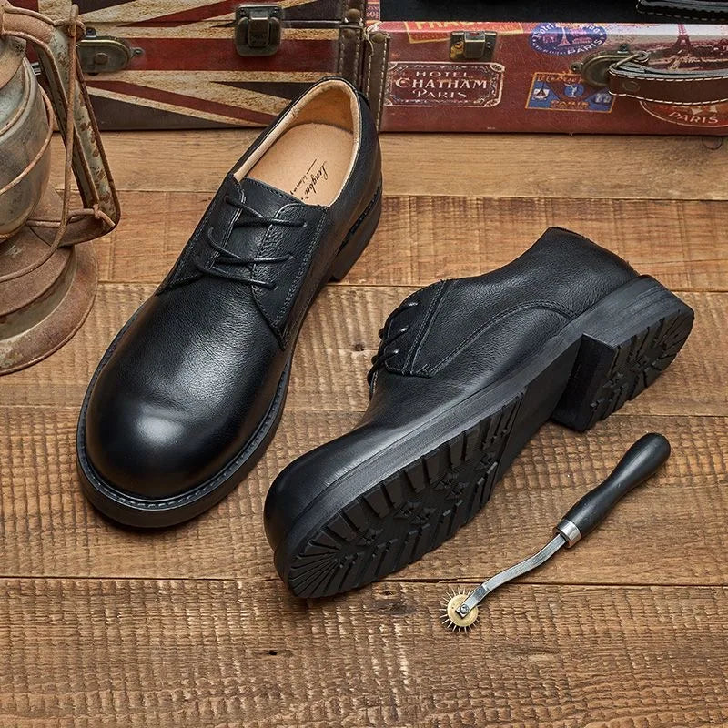 Brogues Homme Cuir Véritable Fait Main – CLEVI Paris