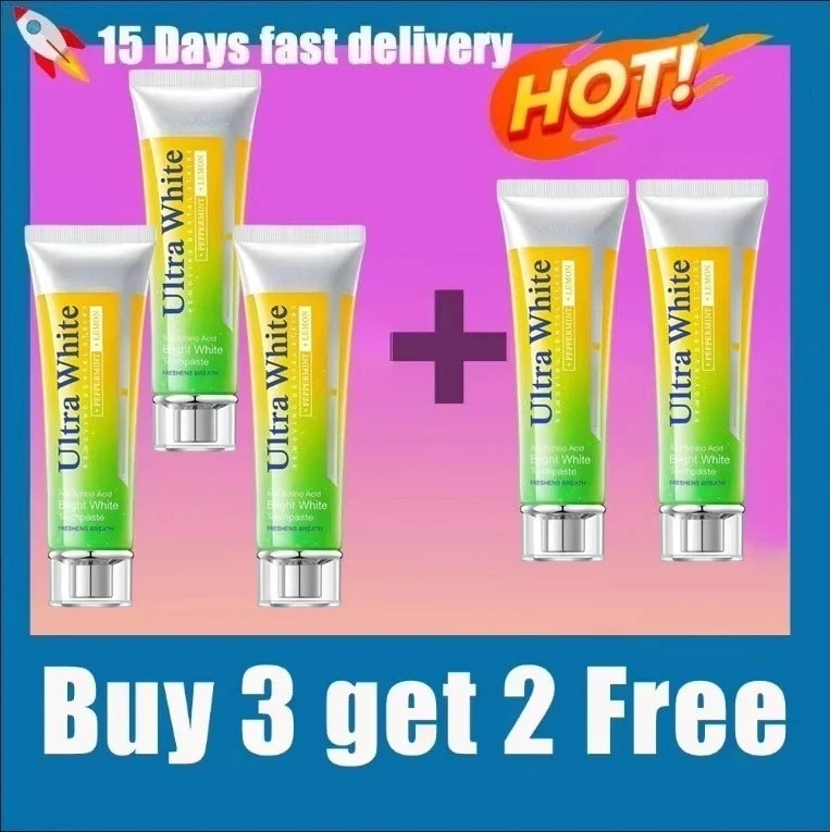 Dentifrice Citron Menthe Blancheur & Haleine Fraîche 100g – CLEVI Paris